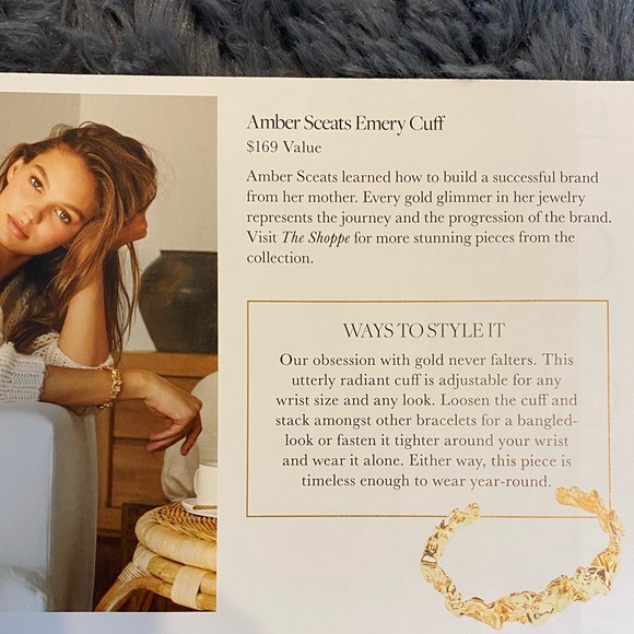 Amber Sceats Emery Cuff Bracelet ~ Rachel Zoe 📦 of Style - Picture 8 of 8